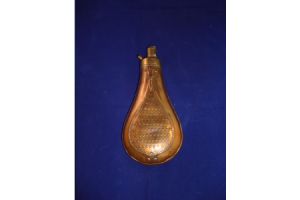 Copper Powder Flask - Iain Marr Antiques