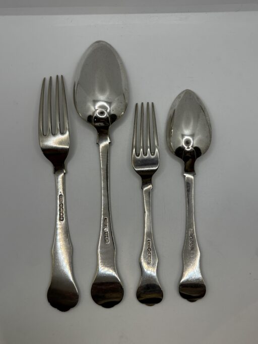 Queens Pattern Flatware Service, Glasgow. - Image 2