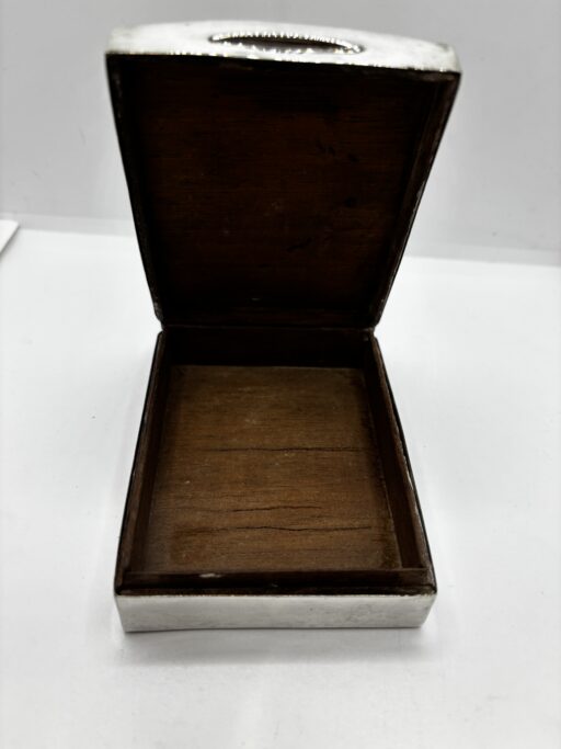 Black Watch silver cigarette box, London 1910. - Image 2